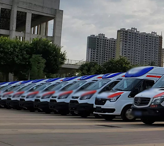 东阿县服务车队展示