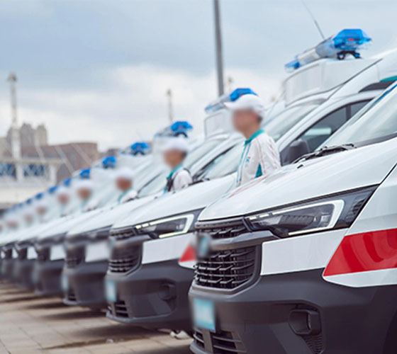 东阿县服务车队展示